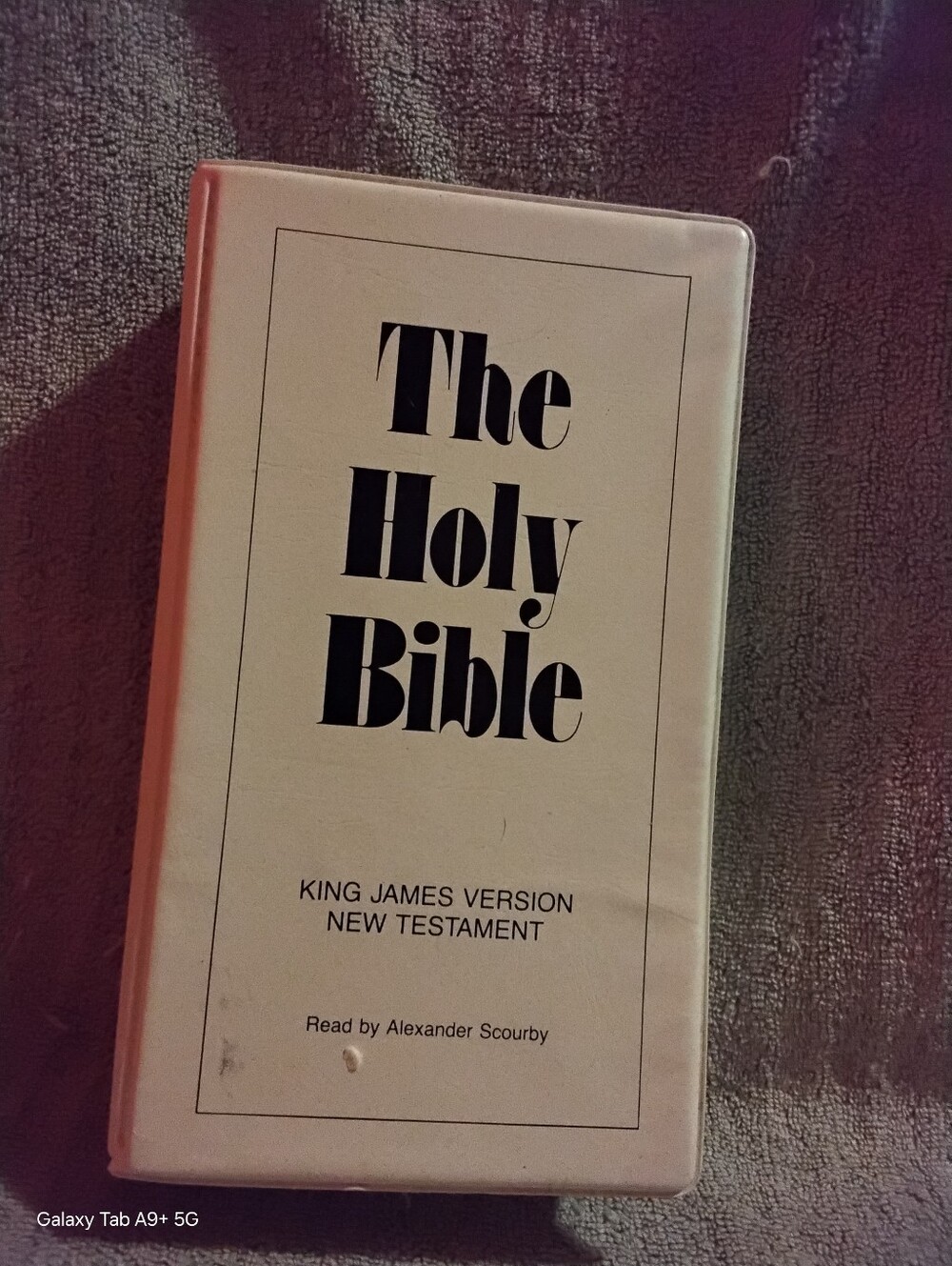 The Holy Bible King James Version -tapes Entire Set